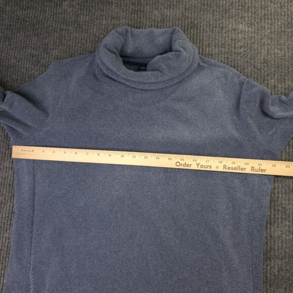 Nike Dri-FIT Sweater Jacket Womens L Cowl Neck Pullover Fleece Side Zip Pockets - Picture 11 of 16